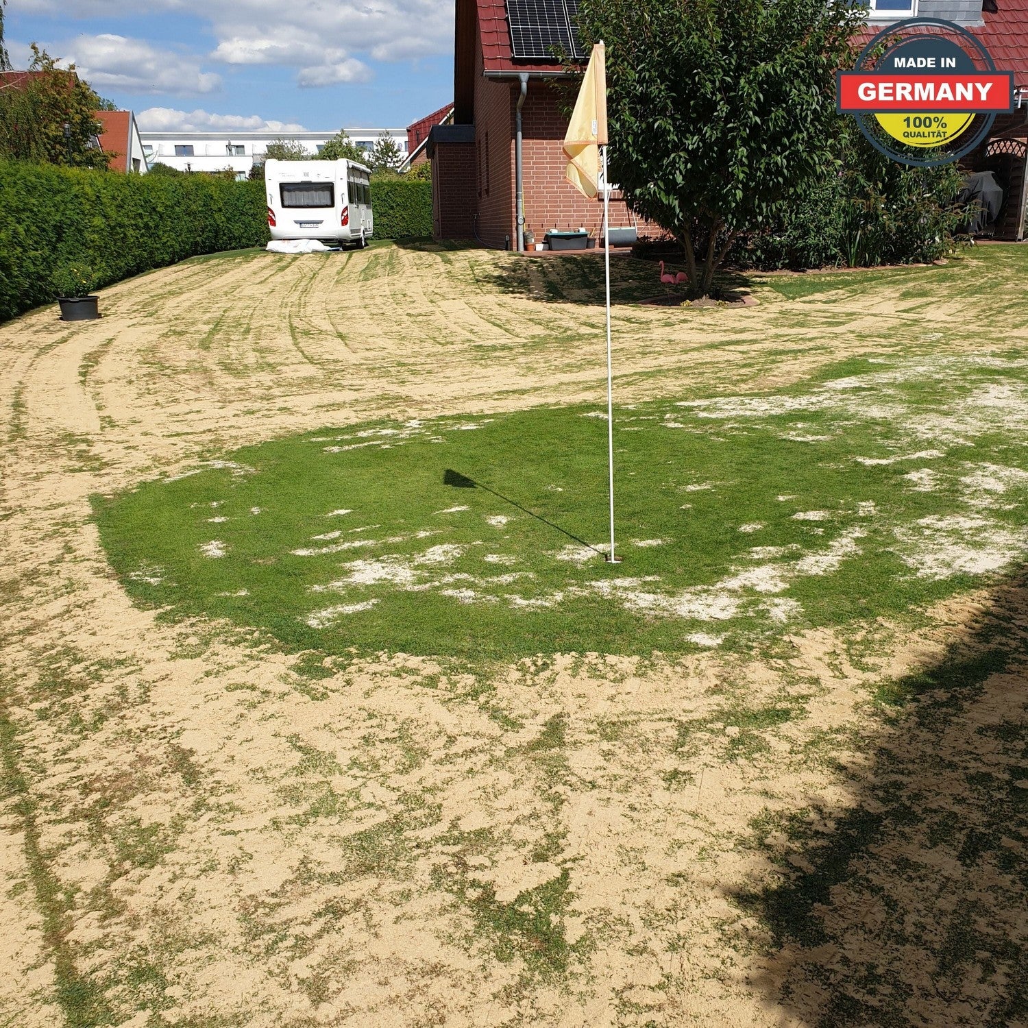 RISISANI startset: Rasenrakel Premium L-80 + 125kg gazonzand RISISANI Home & Garden NL