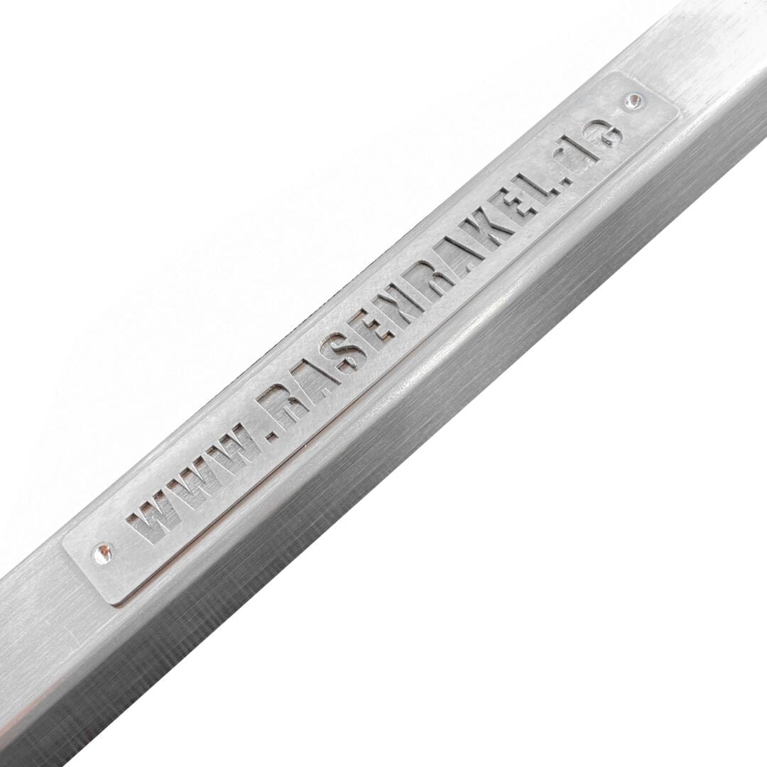 RISISANI Premium handvergasser L-101 van roestvrij staal RISISANI Rasenrakel Duitsland