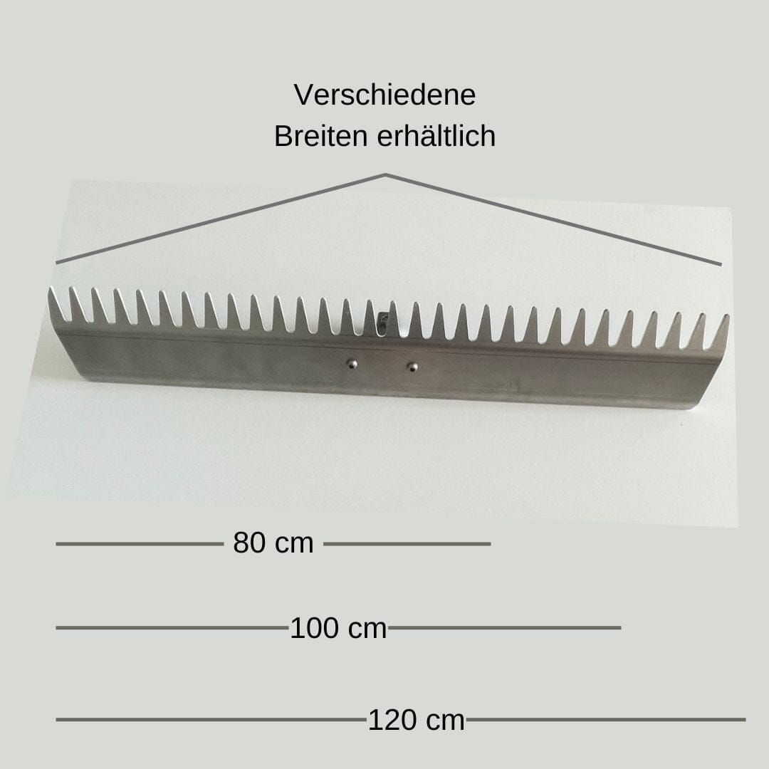 RISISANI Landschapshark M-80 | Egaliseerhark RISISANI Rasenrakel Duitsland